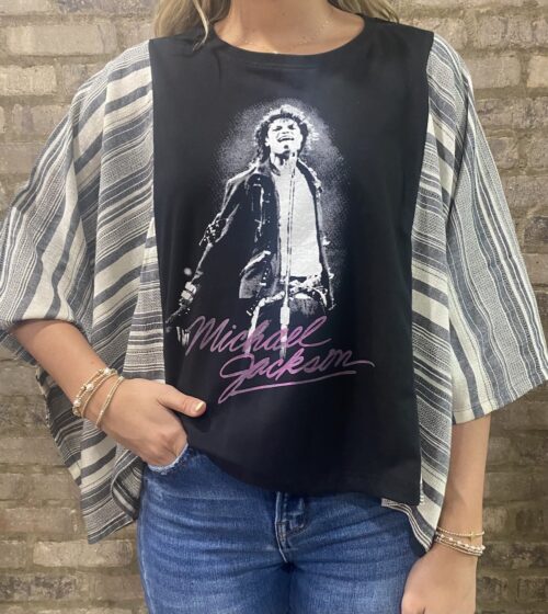 SHANNON PASSERO - Banded Top - MICHAEL JACKSON