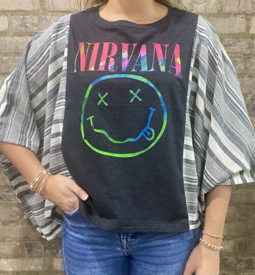 SHANNON PASSERO - Banded Top - NIRVANA