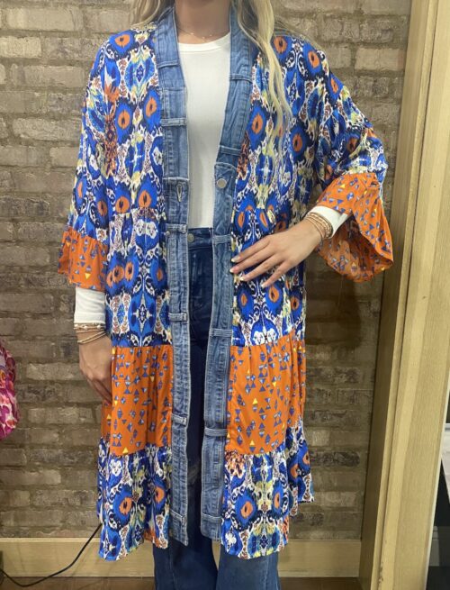 SHANNON PASSERO - Ying Cardigan - ORANGE MIX