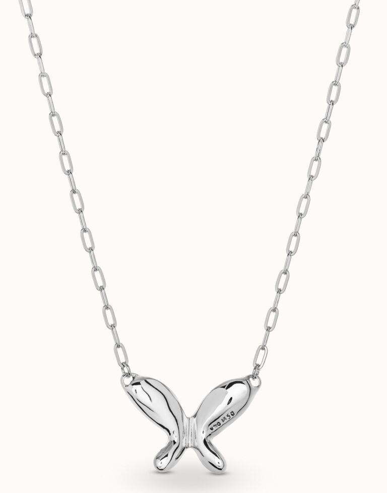 UNO DE 50- WINGS NECKLACE SILVER