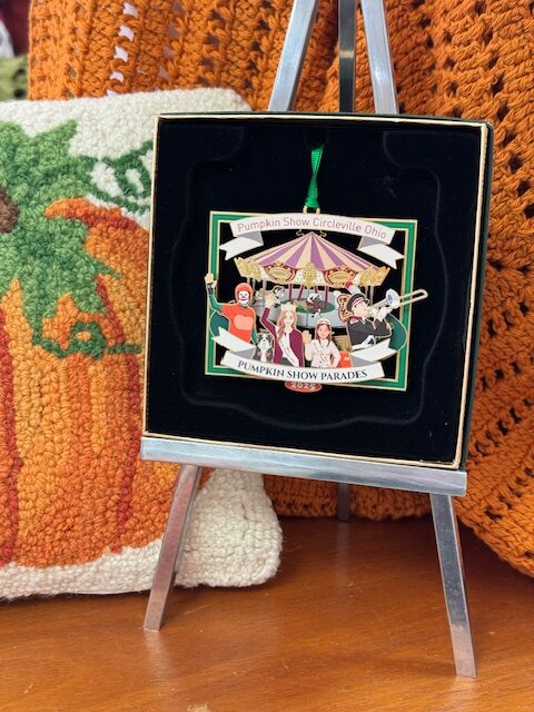 Alternative view of 2025 CIRCLEVILLE PUMPKIN SHOW ORNAMENT