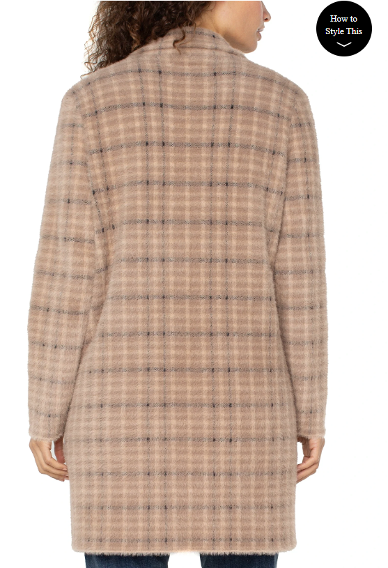 Alternative view of LIVERPOOL OPEN FRONT COATIGAN SWEATER
