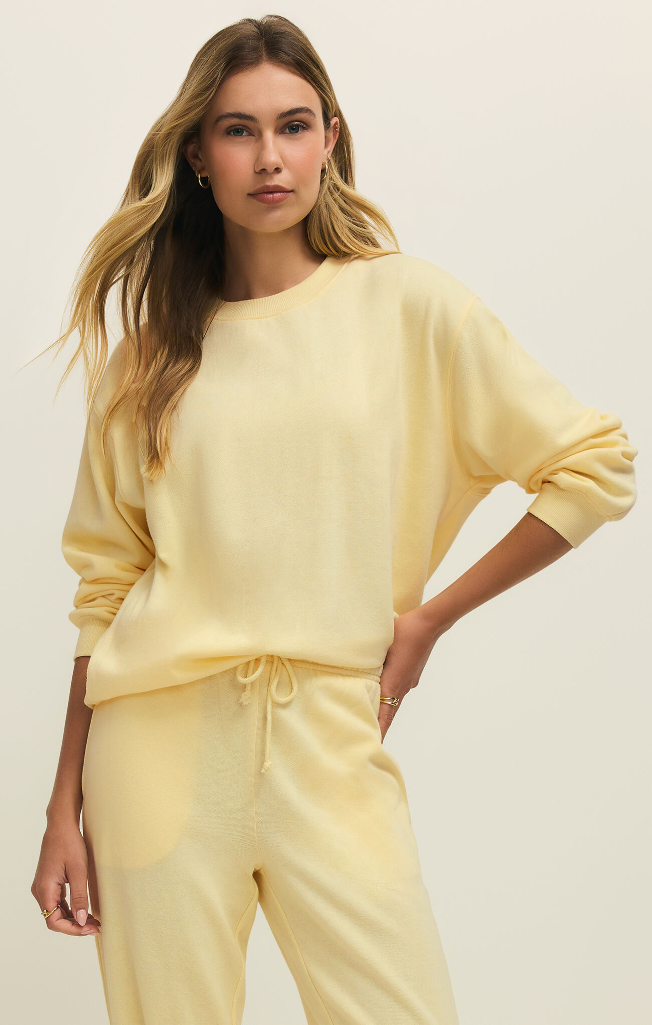 Z SUPPLY - BOYFRIEND SWEATSHIRT SUNNYSIDE