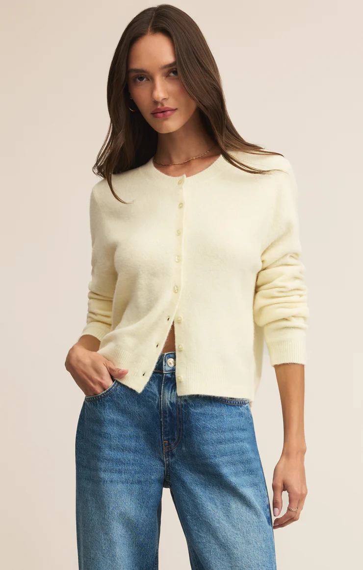 Z SUPPLY - MEDINA CARDIGAN MELLOW YELLOW