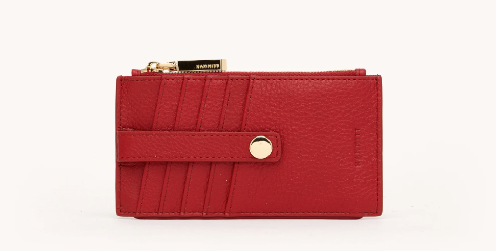 HAMMITT 210 WEST WALLETT CHILI RED GOLD