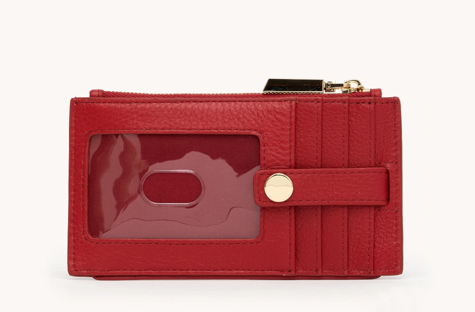 Alternative view of HAMMITT 210 WEST WALLETT CHILI RED GOLD