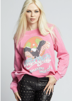 Aerosmith Permanent Vacation Sweatshirt