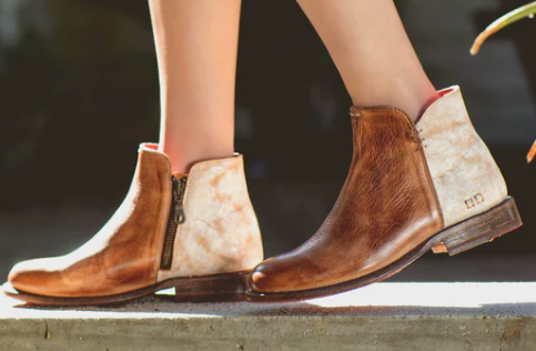 Alternative view of BED STU YURISA TAN RUSTIC BOOTS
