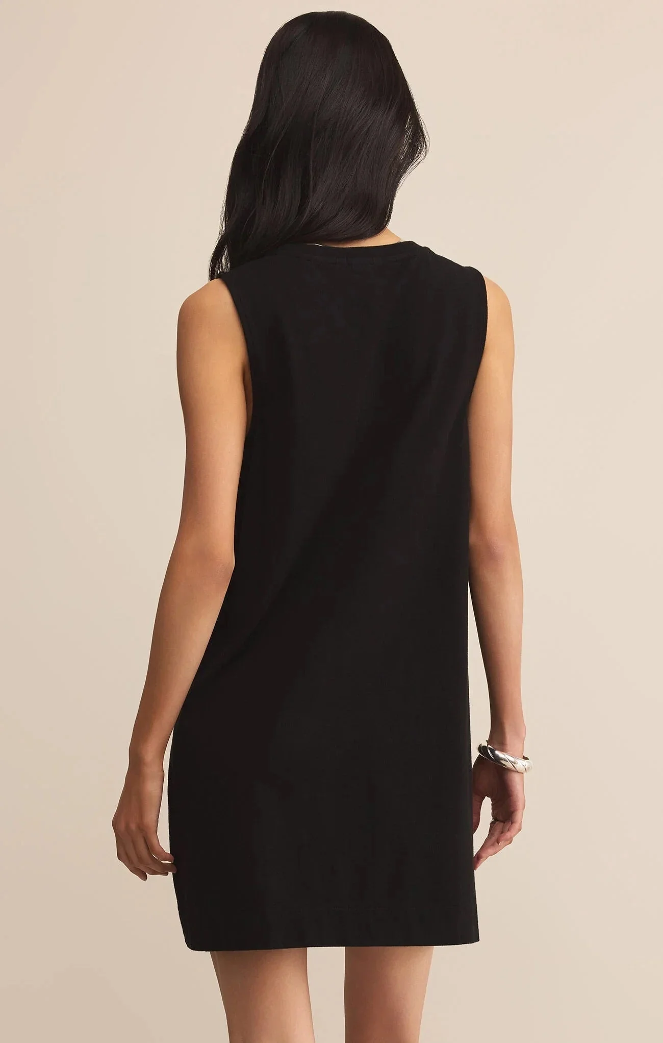 Alternative view of Z SUPPLY - SLOANE DRESS TRUE BLACK