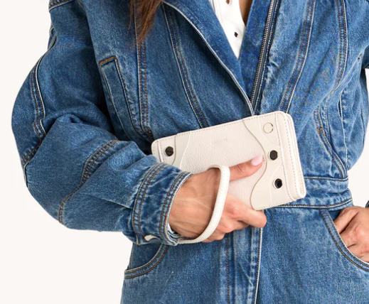 Alternative view of HAMMITT BRYANT WALLET WESTERN REIN WITH SILVER HARDWARE