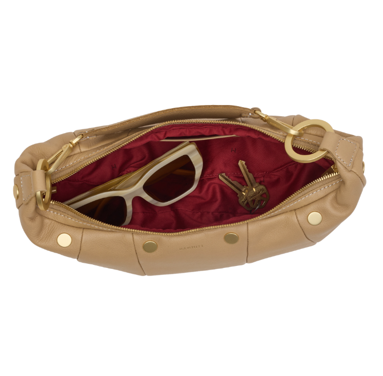 Alternative view of HAMMITT- ERICA SMALL - TOASTY SAND - BRUSHED GOLD