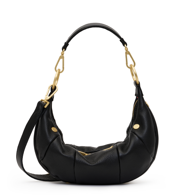 HAMMITT- ERICA SMALL - BLACK - BRUSHED GOLD