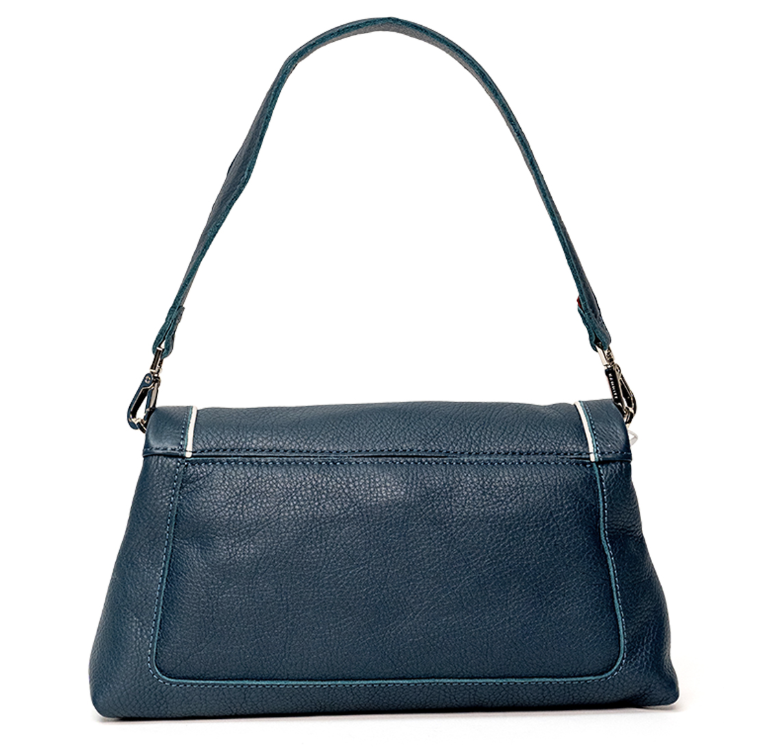 Alternative view of HAMMITT- BEVERLY MEDIUM - NAUTICAL NAVY - SILVER