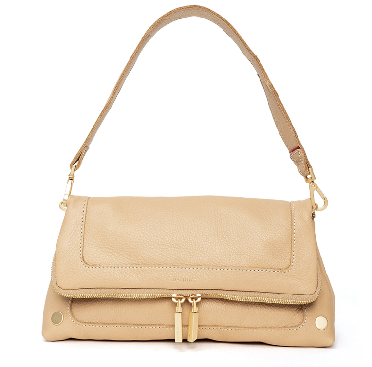 HAMMITT- BEVERLY MEDIUM - TOASTY SAND - BRUSHED GOLD