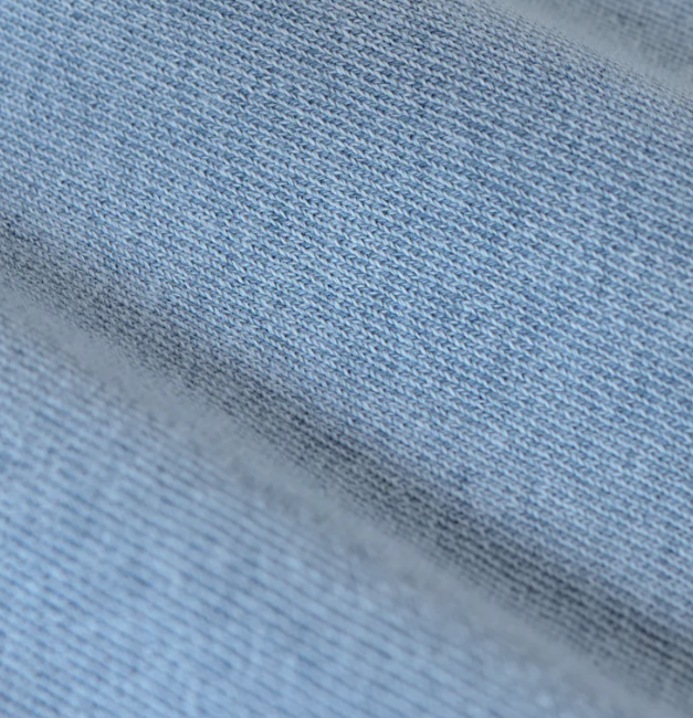 Z SUPPLY HUNTER KNIT DENIM SHORT OCEAN AIR INDIGO - Image 3