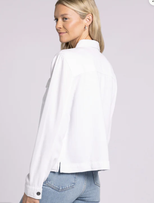 THREAD SUPPLY JACKIE JACKET WHITE - Image 2
