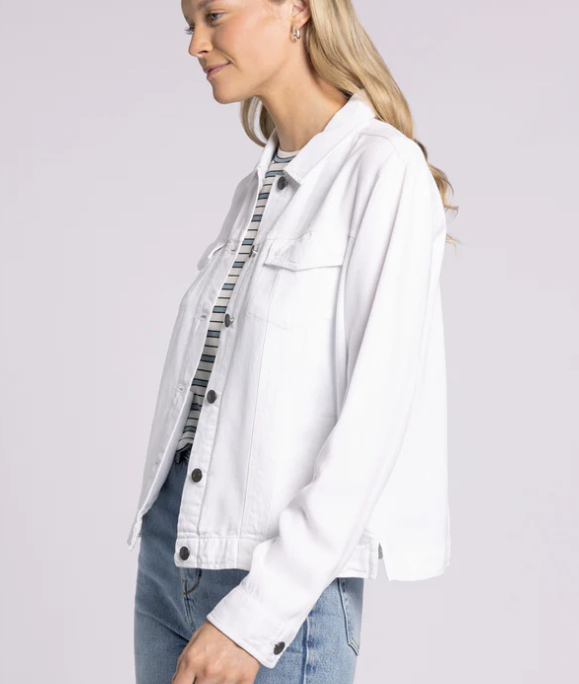 THREAD SUPPLY JACKIE JACKET WHITE - Image 3