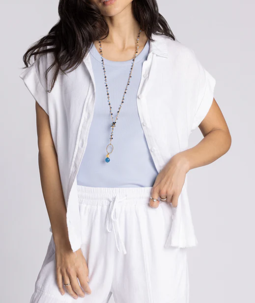 THREAD SUPPLY ELIO SHIRT ANTIQUE WHITE