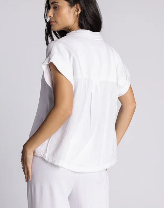 Alternative view of THREAD SUPPLY ELIO SHIRT ANTIQUE WHITE