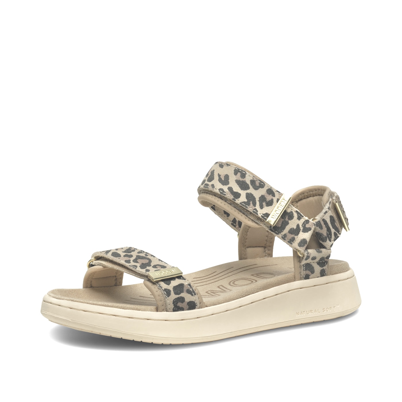 WODEN - LINE SANDAL - LEOPARD