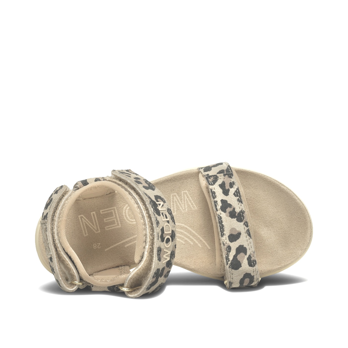 Alternative view of WODEN - LINE SANDAL - LEOPARD