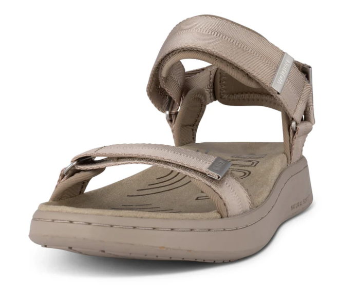 Alternative view of WODEN - LINE SANDAL - SILVER MINK