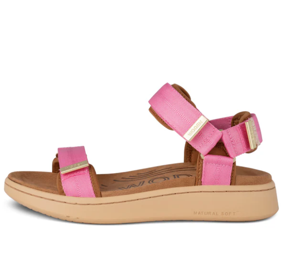 WODEN - LINE SANDAL - AURORA PINK