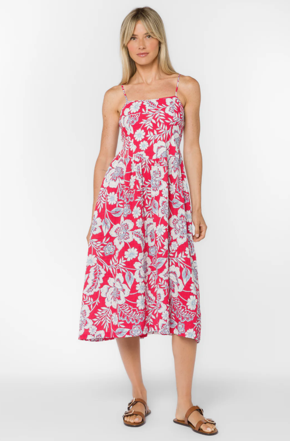 VELVET HEART - BRUNILDA FLORAL DRESS
