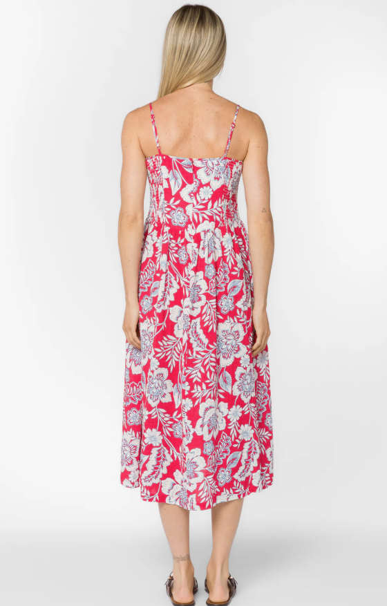 Alternative view of VELVET HEART - BRUNILDA FLORAL DRESS