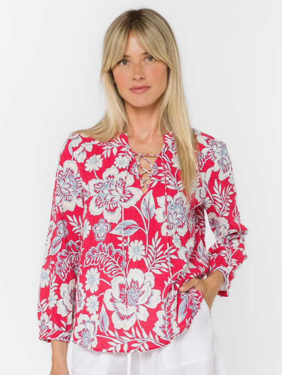 VELVET HEART - GALIANA FLORAL TOP