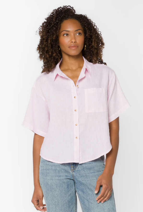 VELVET HEART - SUZANNE PINK SHIRT