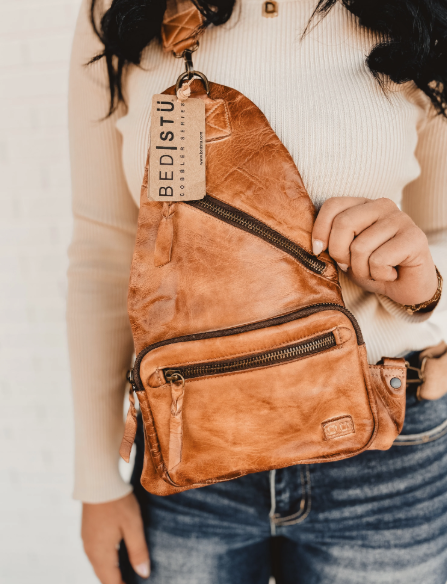 Alternative view of BED STU - ANDIE - TAN RUSTIC
