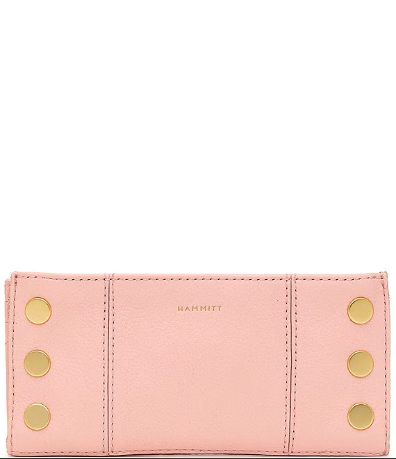 HAMMITT- 110 WALLET FLAMINGO PINK/GOLD