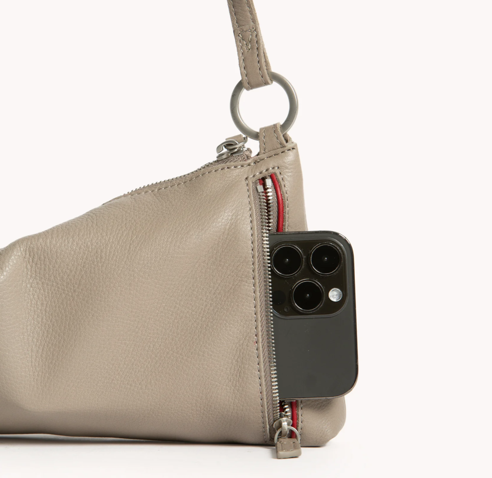 Alternative view of HAMMITT - KYLE SMALL - PEWTER PEBBLE/BRUSHED SILVER