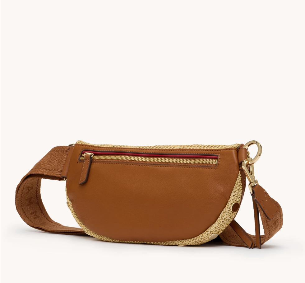 HAMMITT - CHARLES MEDIUM - COCOA RAFFIA/ GOLD - Image 3