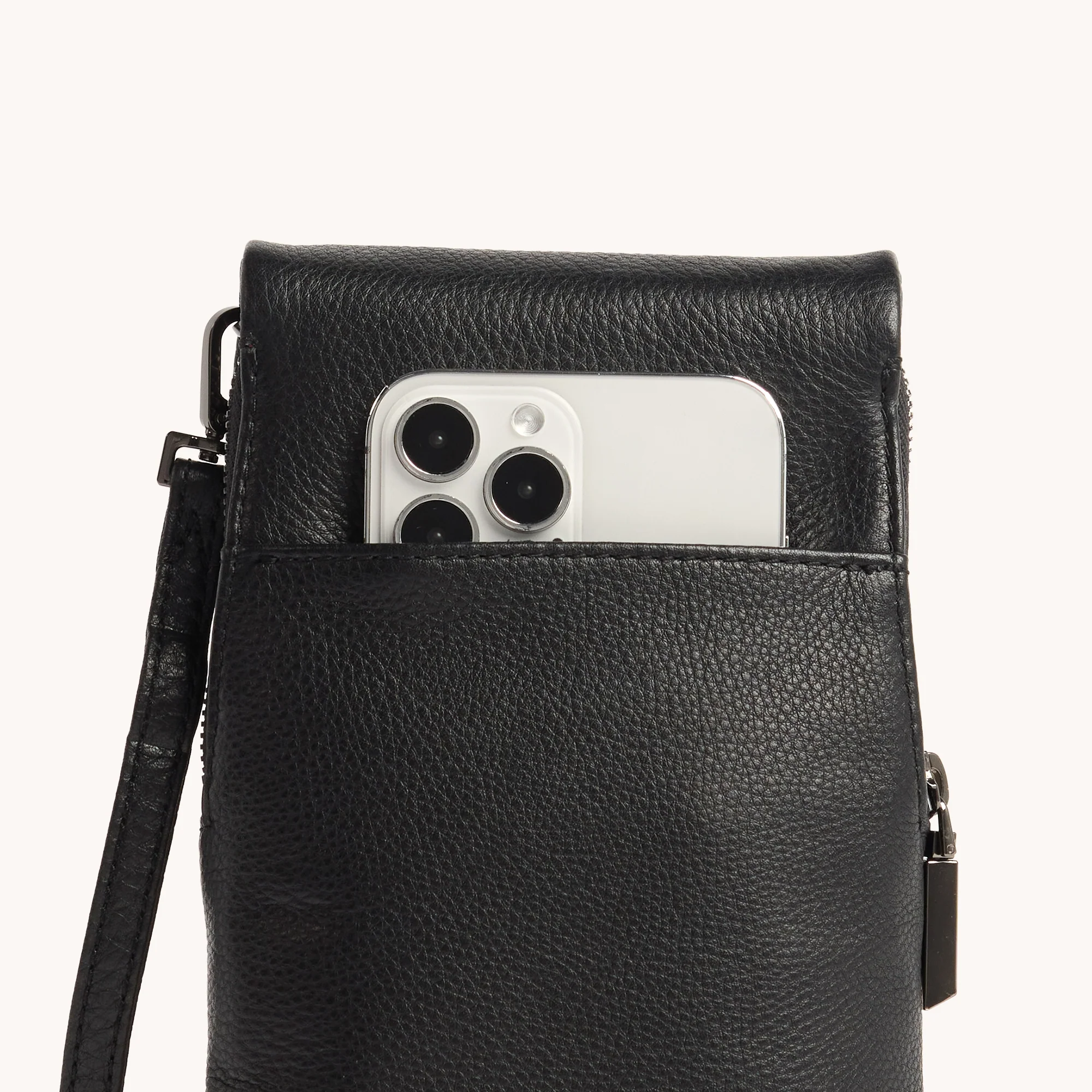 HAMMITT - VIP MOBILE - CHAPARRAL RAFFIA/ GUNMETAL - Image 3