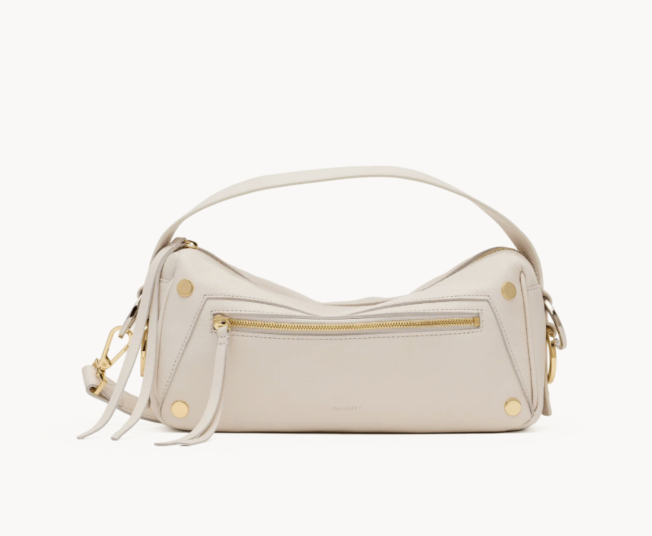 HAMMITT - DOXIE MEDIUM - CALLA LILY WHITE/ GOLD SILVER