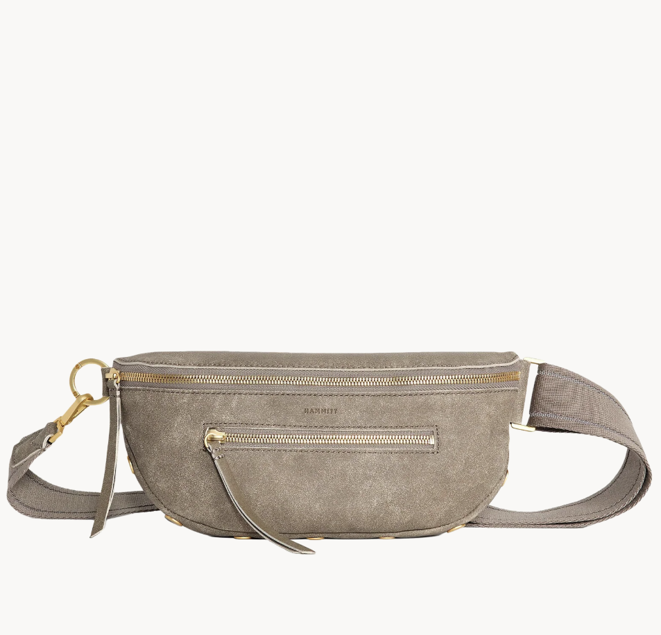 HAMMITT CHARLES CROSSBODY PEWTER BRUSHED GOLD