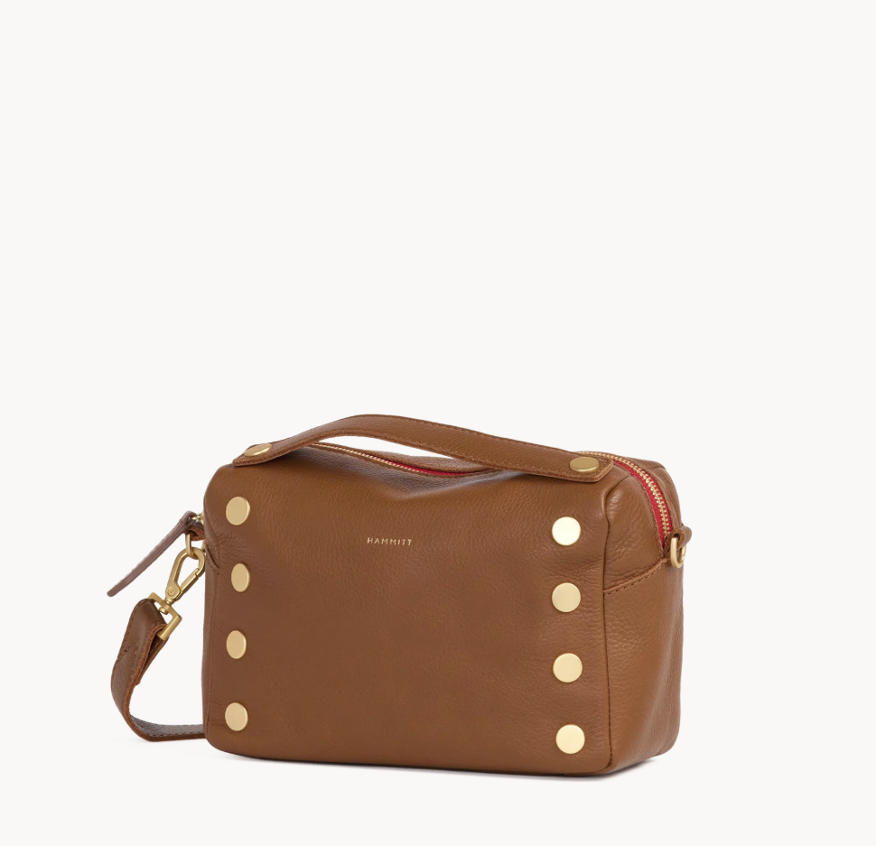 HAMMITT - EVAN CROSSBODY SML - MAHOGANY PEBBLE