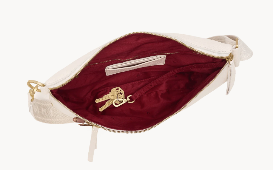 HAMMITT - CHARLES CROSSBODY LARGE - CALLA LILY WHITE/GOLD - Image 2