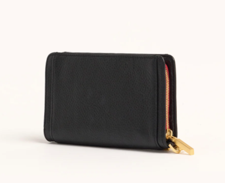 HAMMITT - BRYANT WALLET - CLACK NYLON CARGO/ RED ZIPPER/ GOLD - Image 4