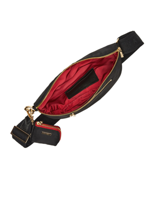 Alternative view of HAMMITT - CHARLES CROSSBODY MEDIUM - BLACK NYLON CARGO/GOLD