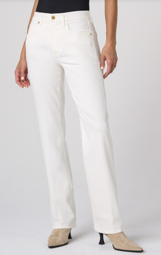 LIVERPOOL - KENNEDY STRAIGHT COMFORT WAIST - PORCLEAIN