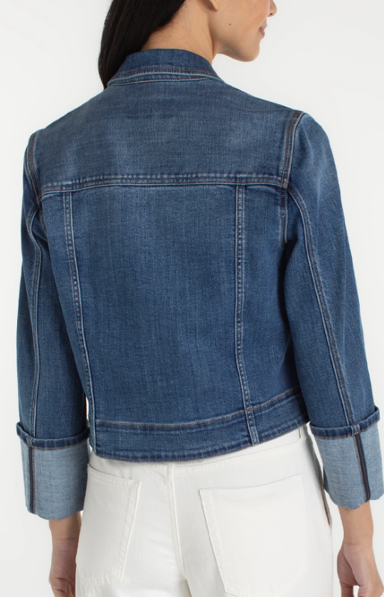 LIVERPOOL - BRACELET LENGTHHIGH CUFF TRUCKER JACKET - WEST WAYS - Image 2