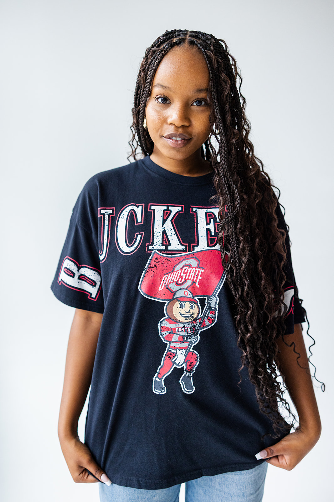 OHIO STATE SOUTHERN SPLIT BAND TEE