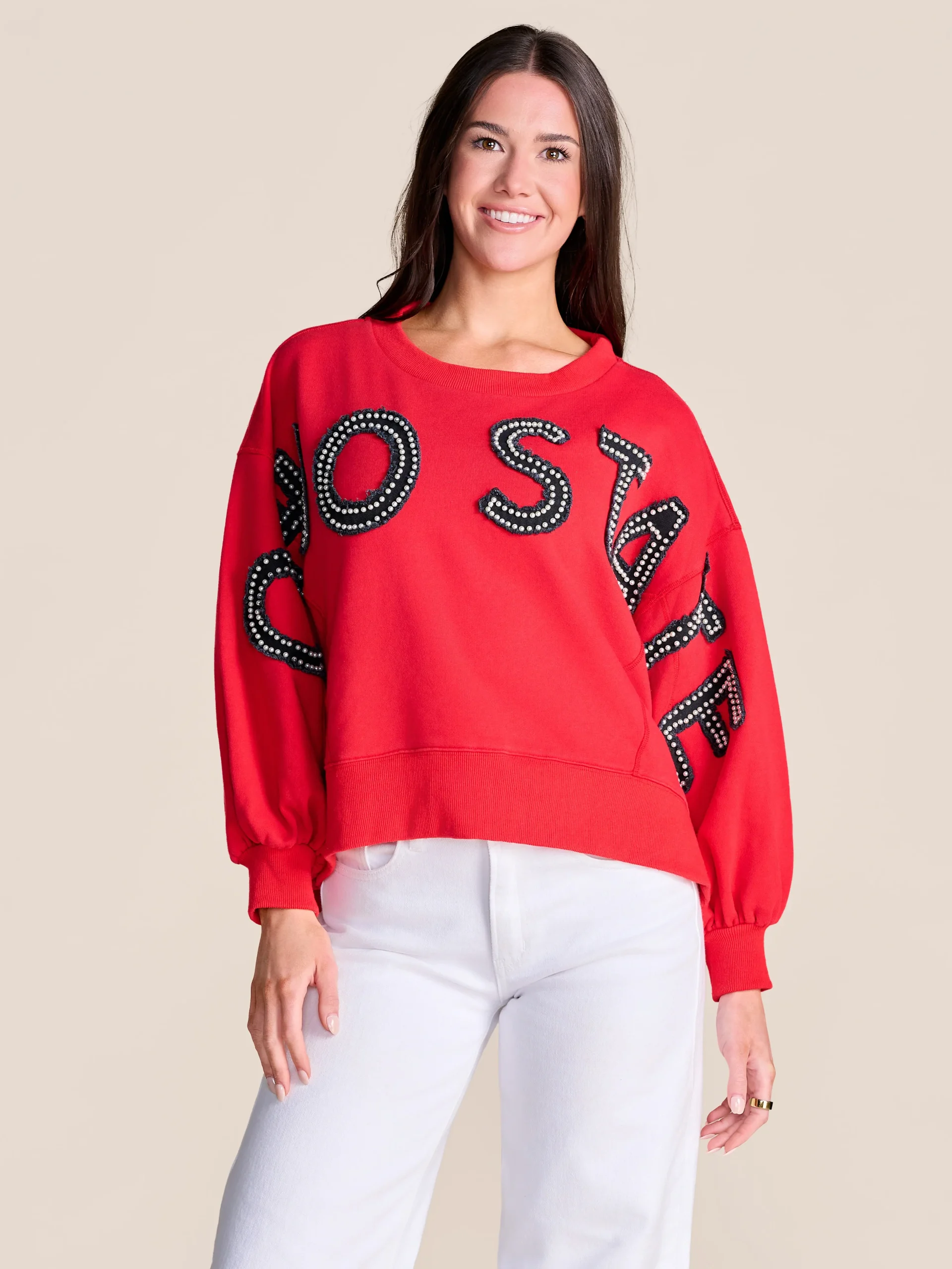 Alternative view of OHIO STATE THE ALL-STAR DISTRESSED PULLOVER