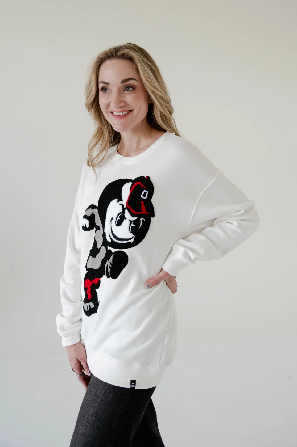 OHIO STATE MASCOT CHENILLE CREWNECK - Image 2
