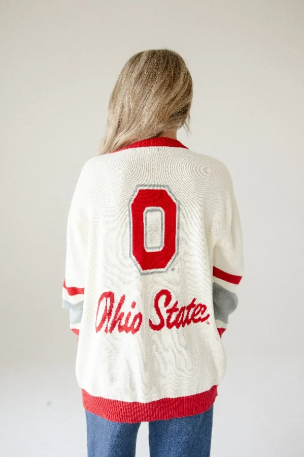 OHIO STATE BUTTON UP SWEATER - Image 3
