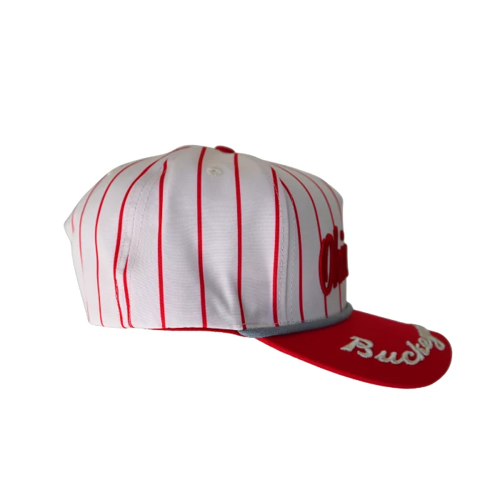 OHIO STATE PINSTRIPE CANVAS BASEBALL HAT - Image 3