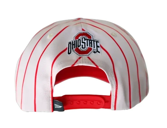 Alternative view of OHIO STATE PINSTRIPE CANVAS BASEBALL HAT